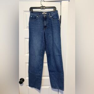 Levi's Dark Blue Wide Leg Jeans